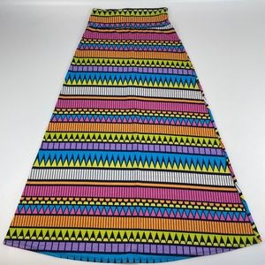 Vintage Blush Womens Size 1X Colorful 90s Geometric Print